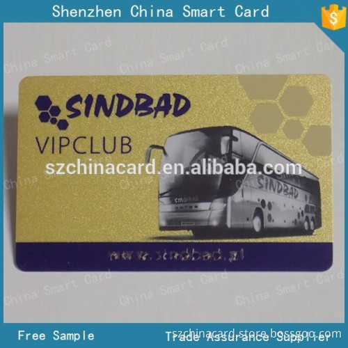 High quality cheap full printing silver pvc card
